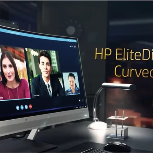 HP EliteDisplay S340c Curved Monitor