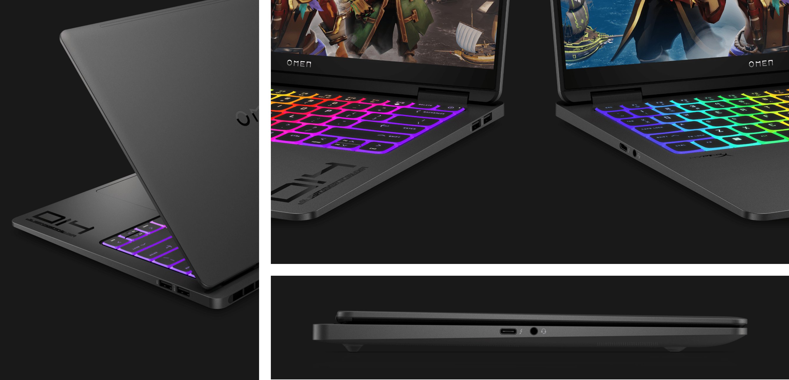 لپ تاپ HP OMEN Transcend 14 مدل 2024 با نمایشگر OLED