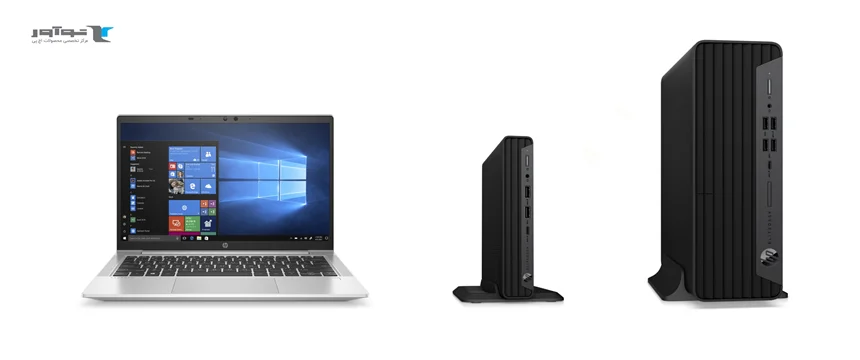 لپ تاپ و دسکتاپ تجاری HP ساخته شده با تراشه های AMD Ryzen