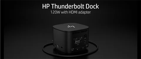 HP Thunderbolt Dock CGI