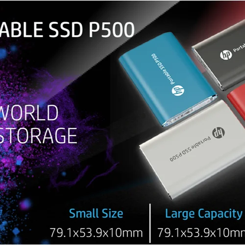 بررسی HP Portable SSD P500