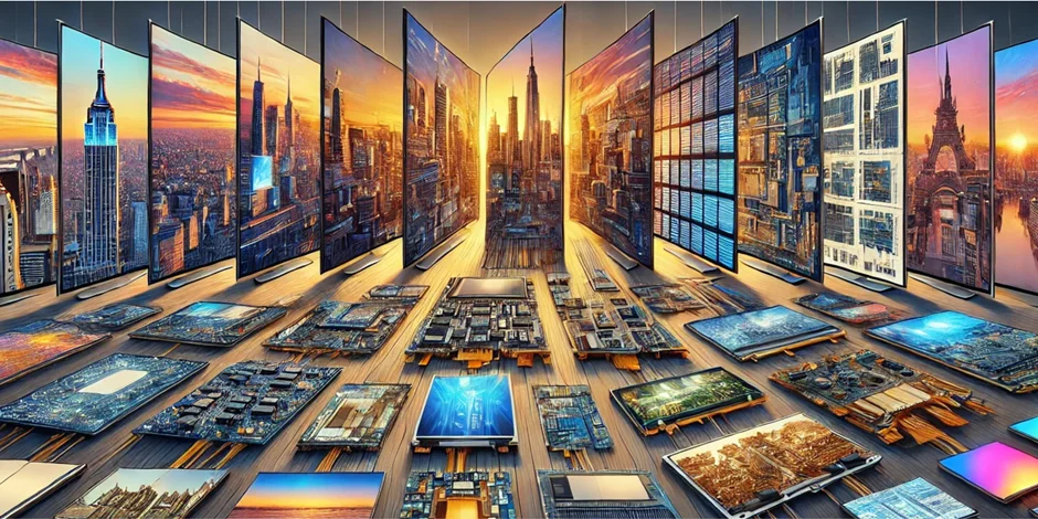 انواع پنلهای صفحهنمایش در لپتاپها و آلاینوانها