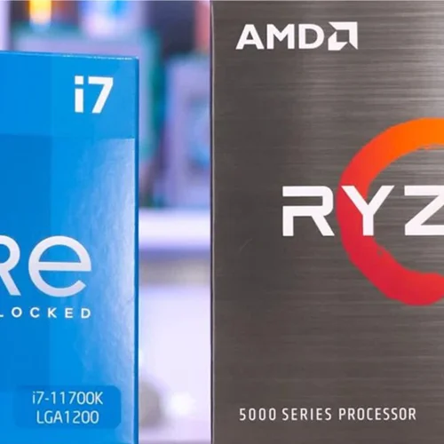 مقایسه پردازنده های Ryzen 7 و Core i7 در اجرای بازی‌ها
