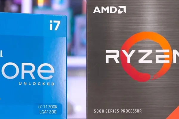 مقایسه پردازنده های Ryzen 7 و Core i7 در اجرای بازیها