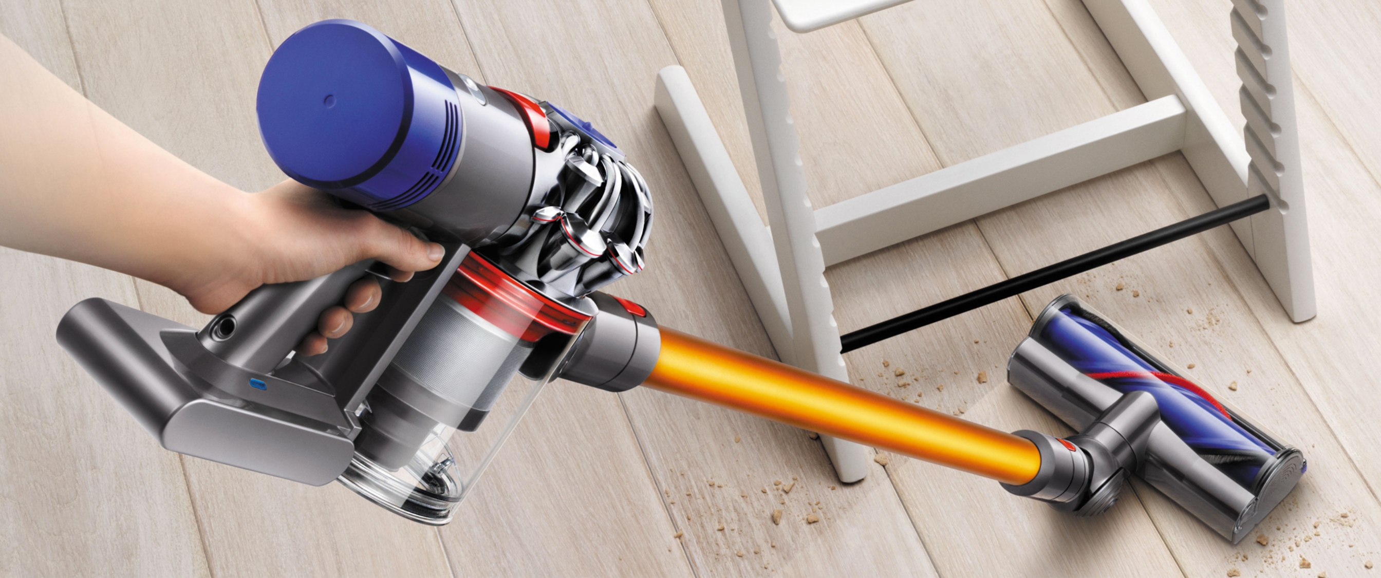 بررسی جارو شارژی دایسون Dyson V8