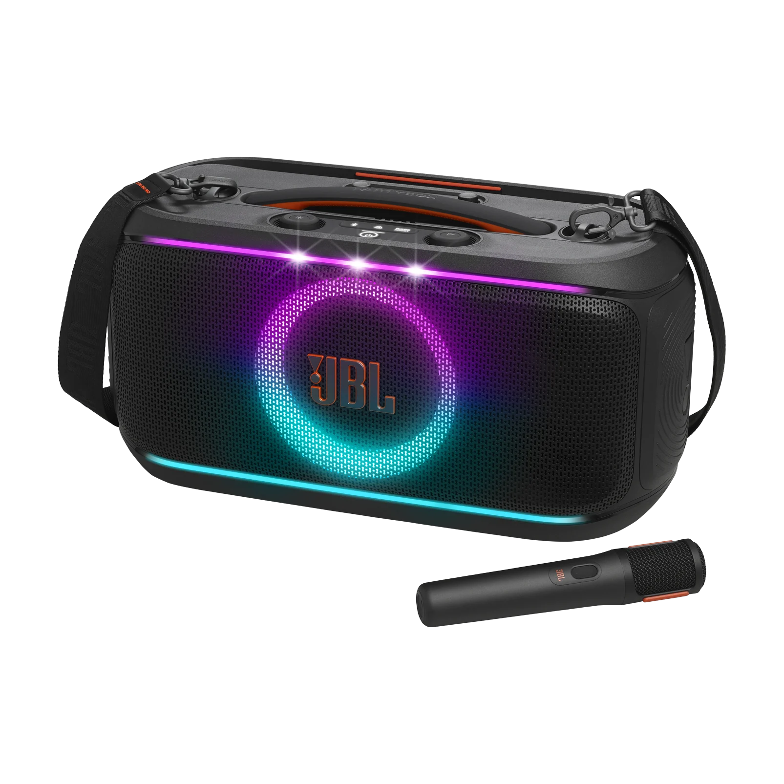اسپیکر بلوتوثی قابل حمل جی بی ال مدل PartyBox On The Go 2