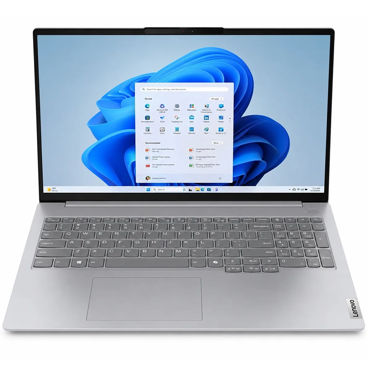 لپ‌تاپ لنوو مدل ThinkBook 16 G8 IAL