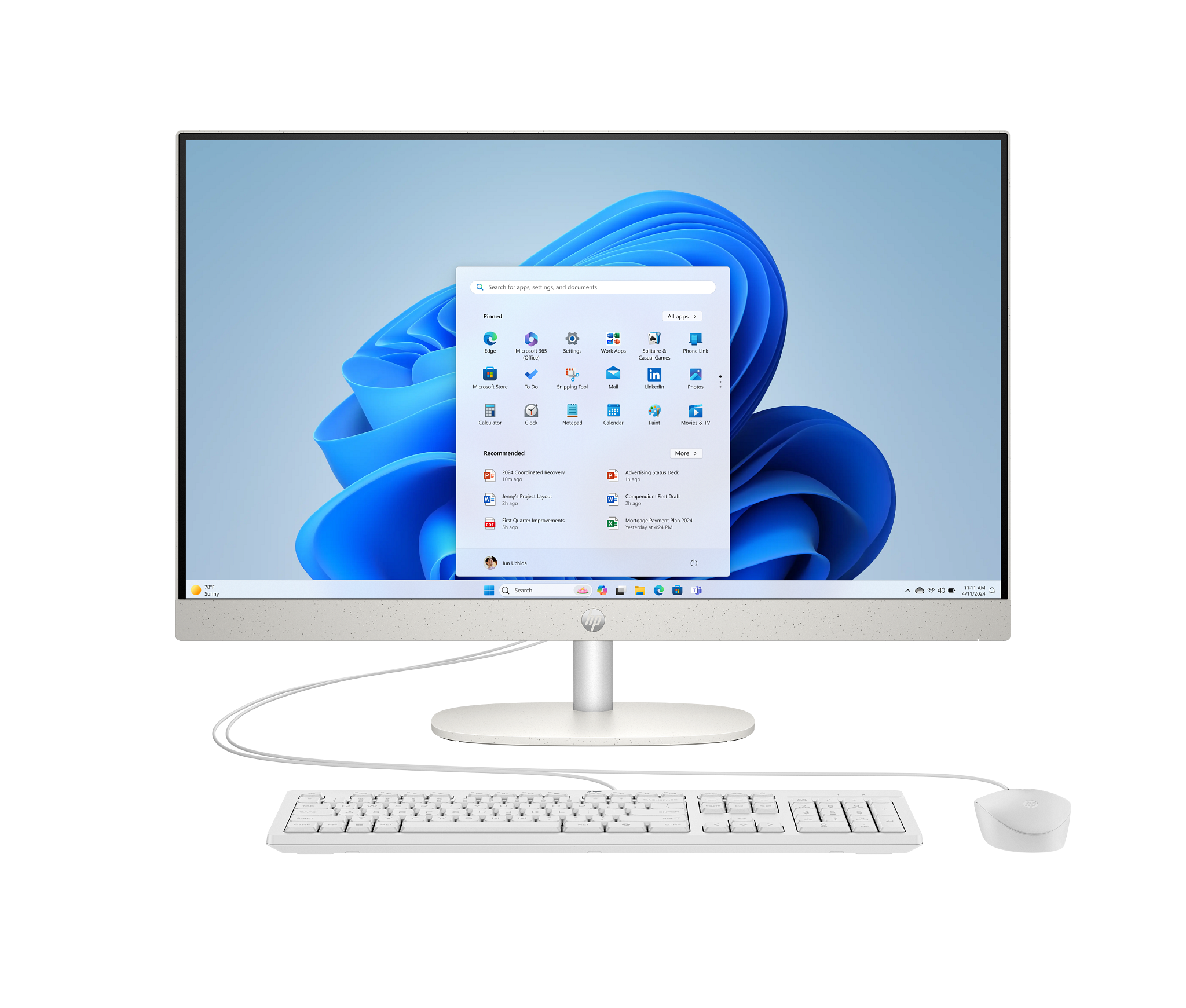 کامپیوتر همه‌کاره ۲۷ اینچی اچ‌پی مدل HP CR2037nh