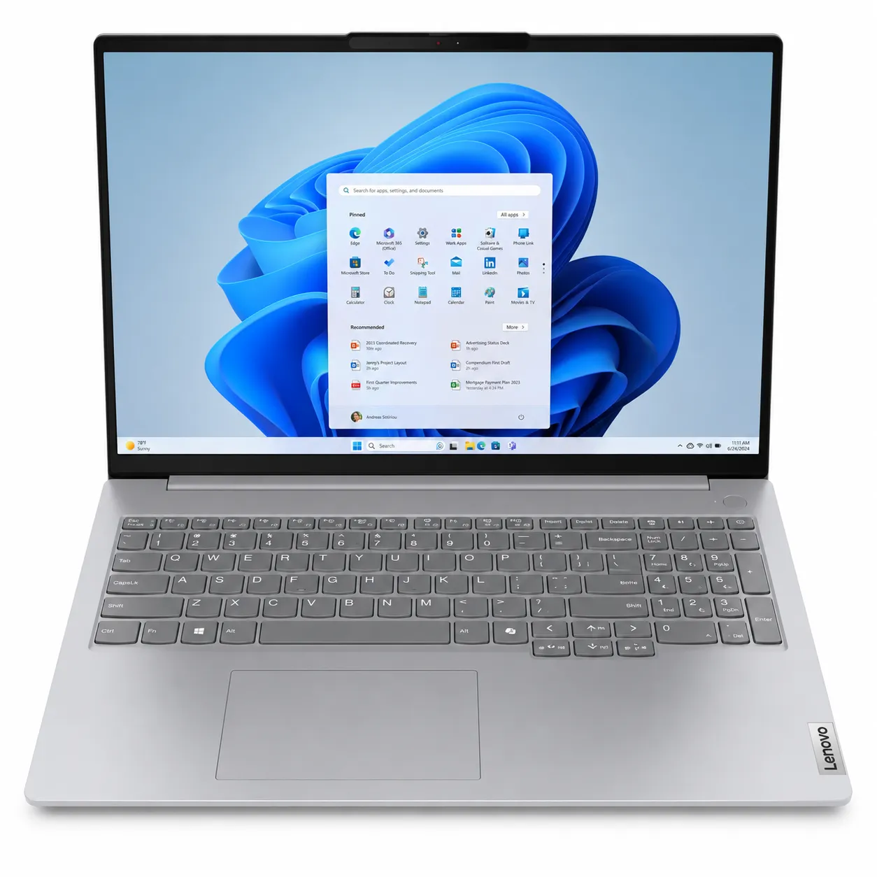 لپ‌تاپ لنوو مدل ThinkBook 16 G8 IAL