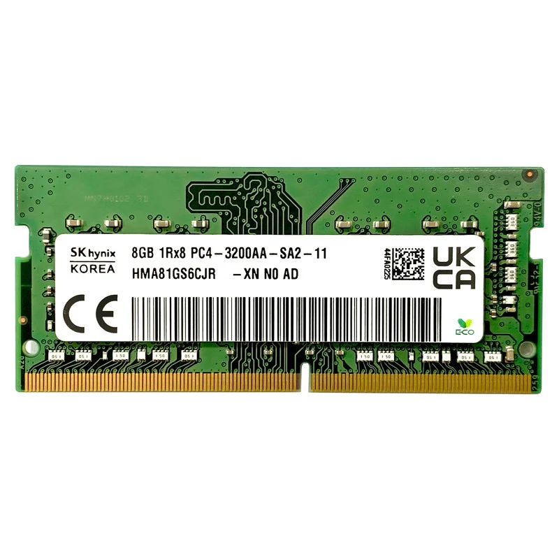 رم لپ تاپ DDR4 اس کی هاینیکس مدل PC4-3200AA/HMA8 ظرفیت 8 گیگابایت